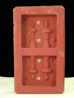 Stopper case in rubber for reproducing slipcasting moulds